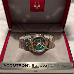 Bulova 1963 Accutron 214 Spaceview 10K gold filled